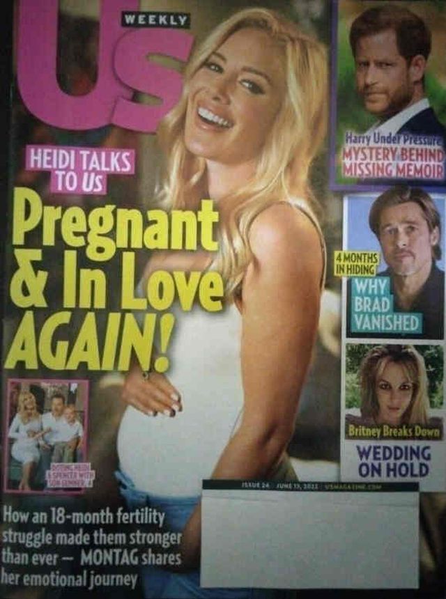 US WEEKLY magazine side cover 13 June 2022