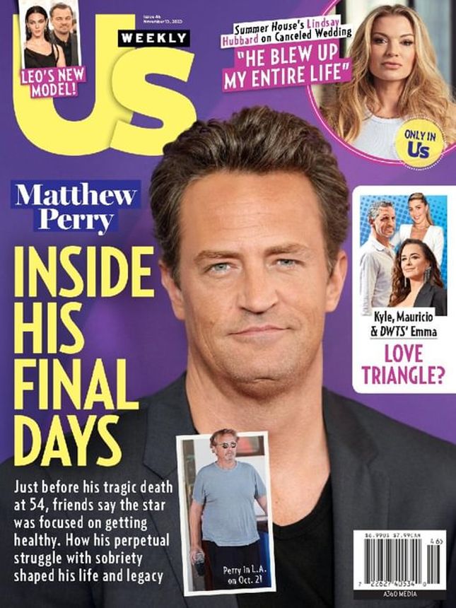 US WEEKLY magazine side cover 13 November 2023