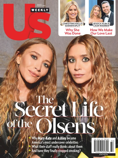 US WEEKLY magazine side cover 5 August 2024