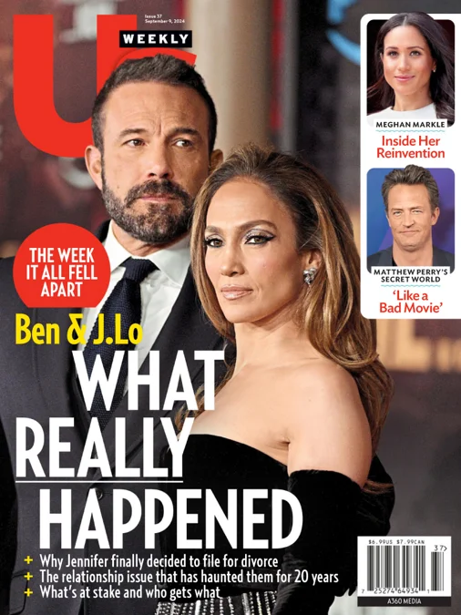 US WEEKLY magazine side cover 9 September 2024