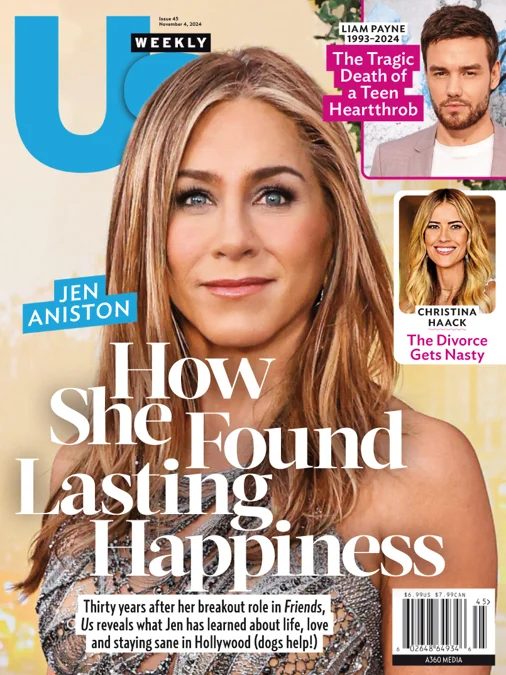 US WEEKLY magazine side cover 4 November 2024