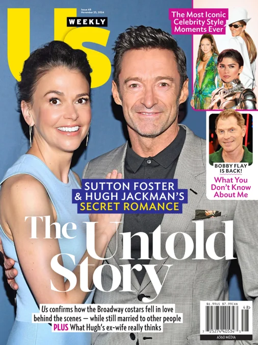 US WEEKLY magazine side cover 25 November 2024