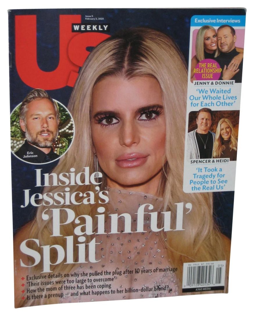 US WEEKLY magazine side cover 3 February 2025