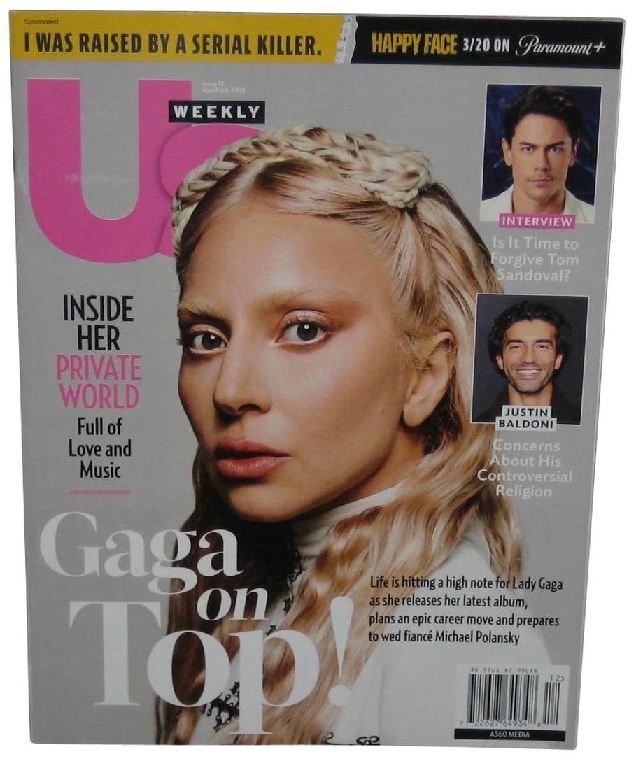 US WEEKLY magazine side cover 24 March 2025