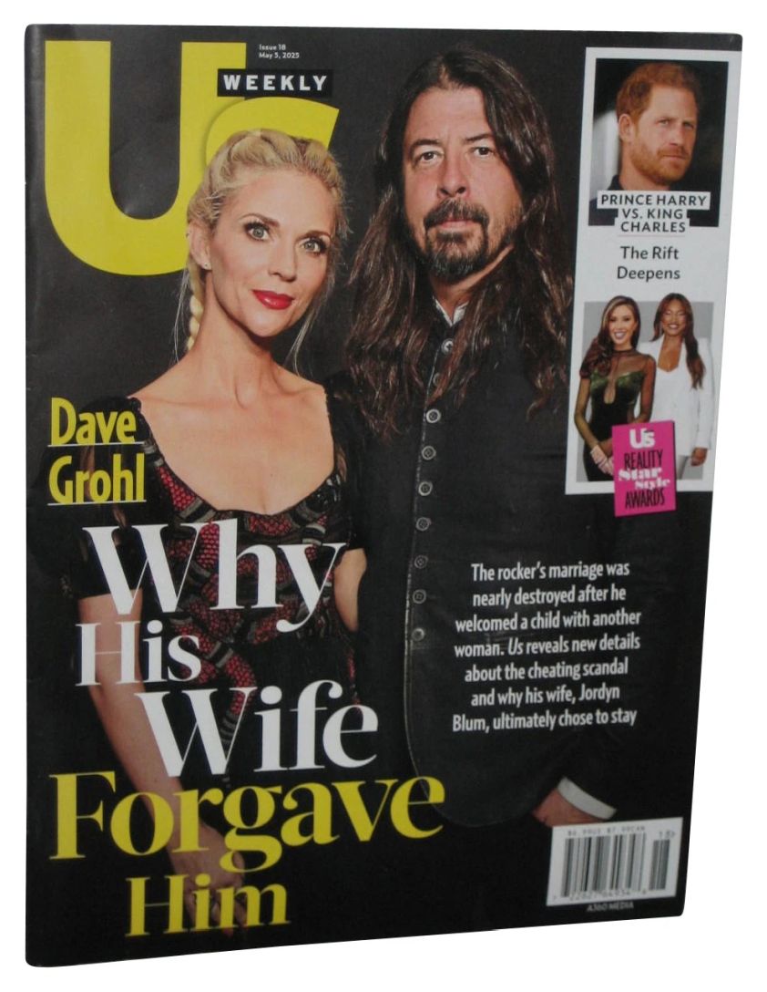 US WEEKLY magazine side cover 5 May 2025