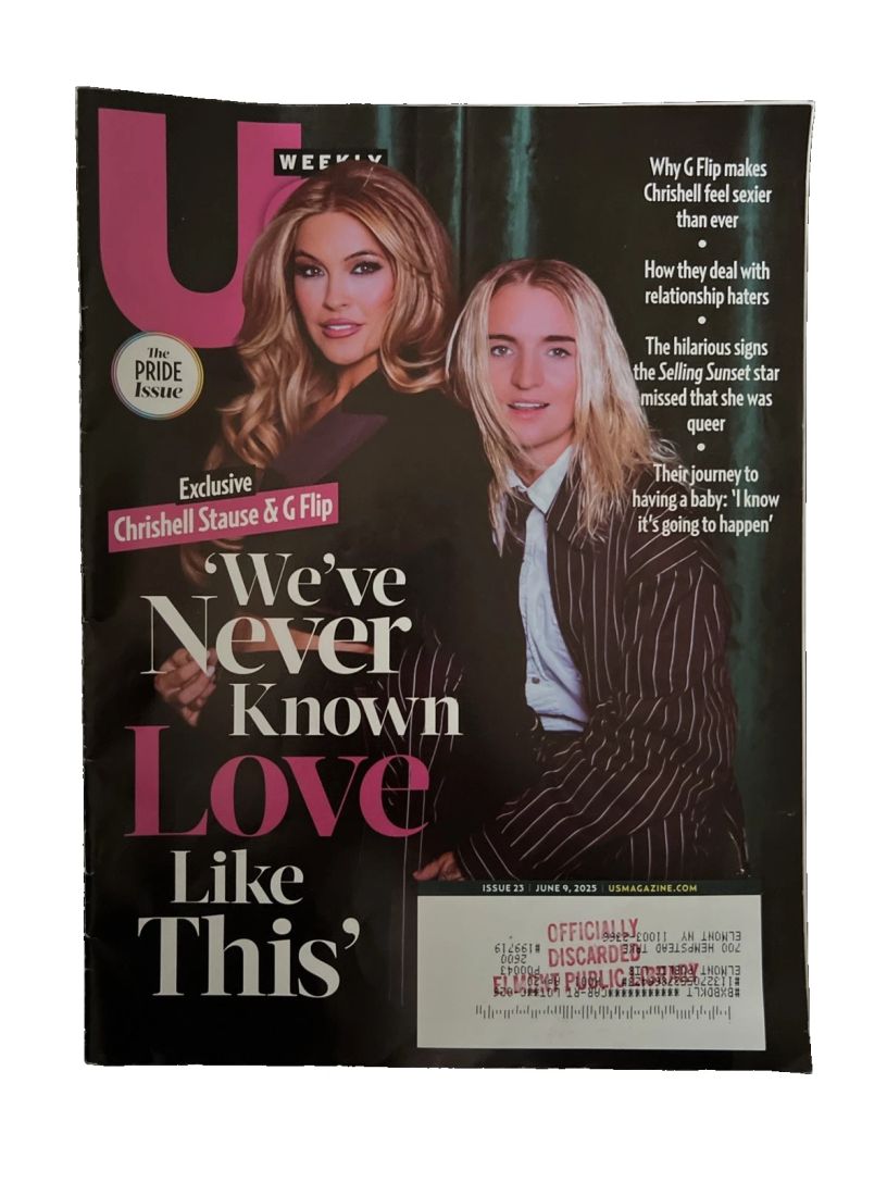 US WEEKLY magazine side cover 9 June 2025