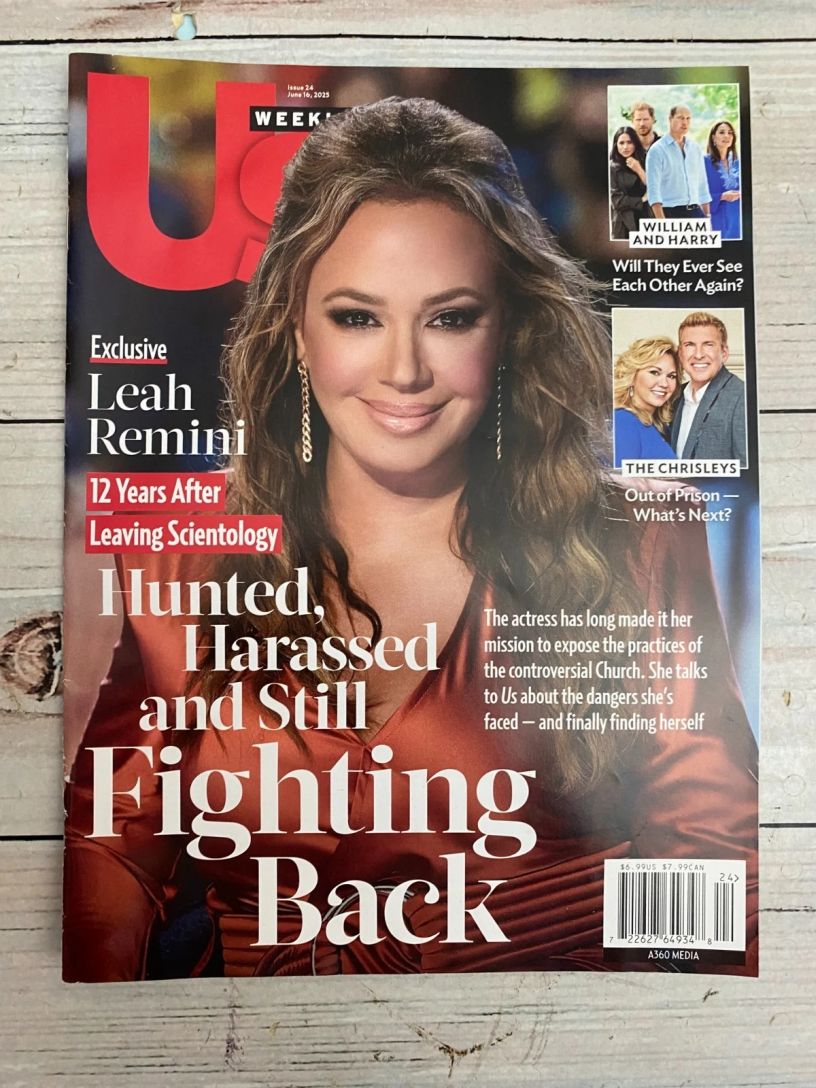 US WEEKLY magazine side cover 16 June 2025