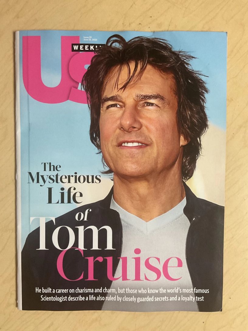 US WEEKLY magazine side cover 23 June 2025