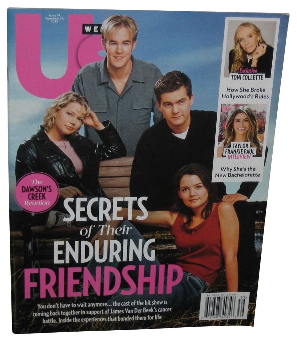 US WEEKLY magazine side cover 29 September 2025