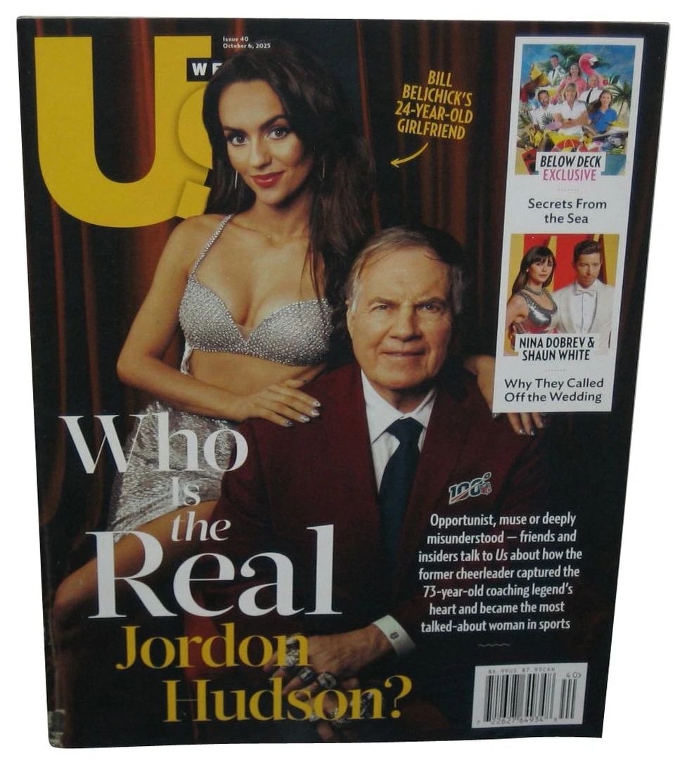 US WEEKLY magazine side cover 6 October 2025