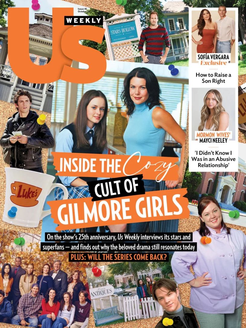 US WEEKLY magazine side cover 13 October 2025