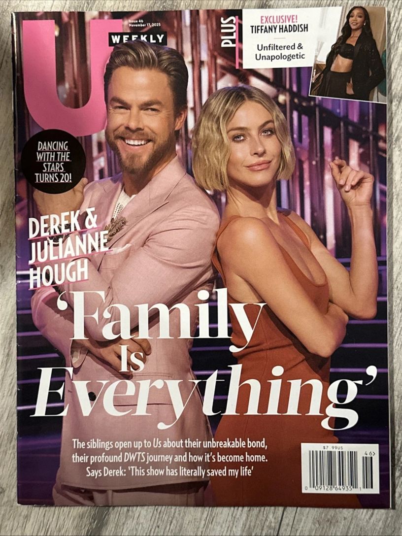 US WEEKLY magazine side cover 17 November 2025
