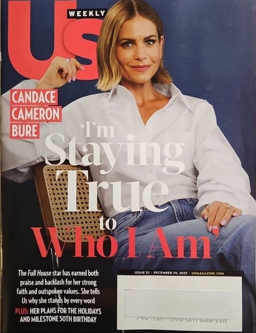 US WEEKLY magazine side cover 29 December 2025