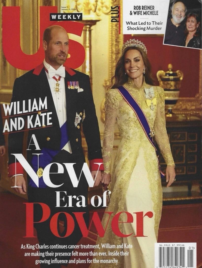 US WEEKLY magazine side cover 5 January 2026