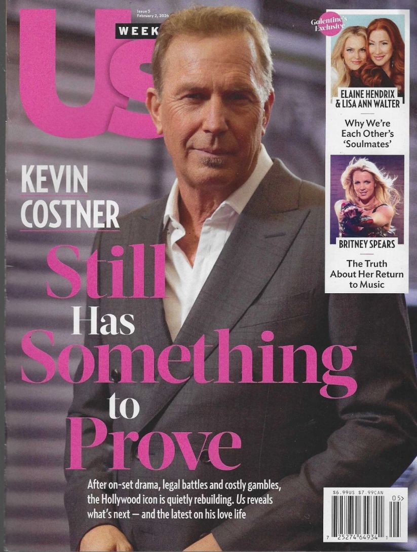 US WEEKLY magazine side cover 2 February 2026