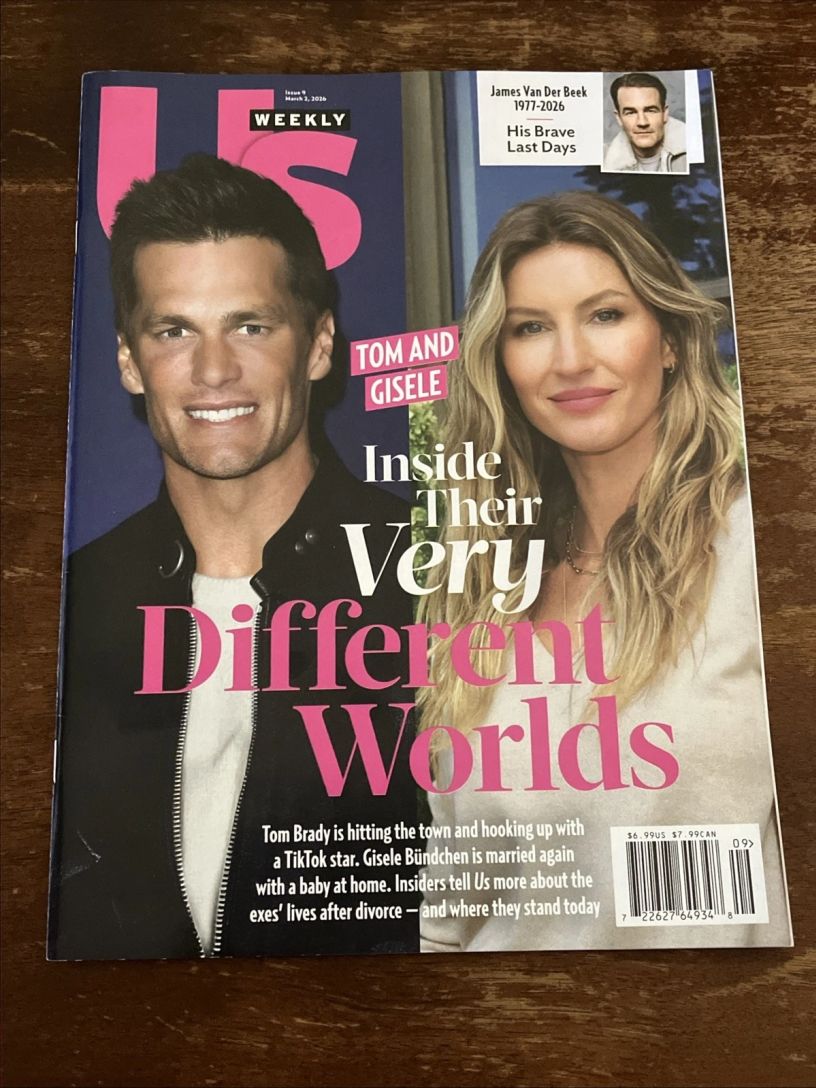 US WEEKLY magazine side cover 2 March 2026