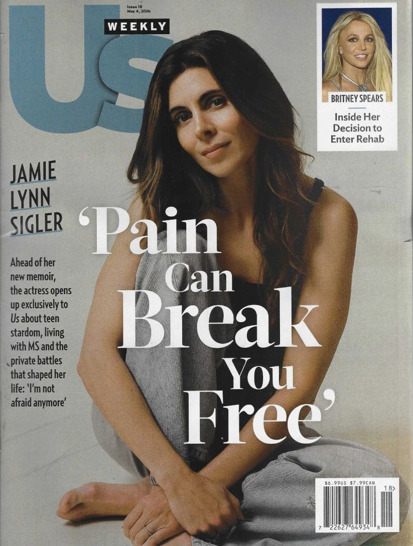 US WEEKLY magazine side cover 4 May 2026