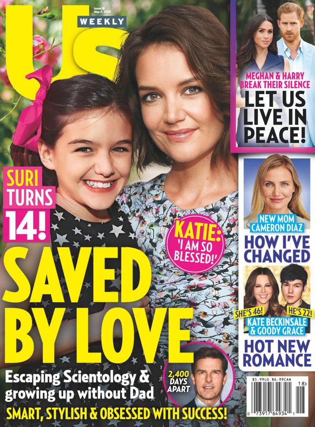 US WEEKLY magazine side cover 4 May 2020