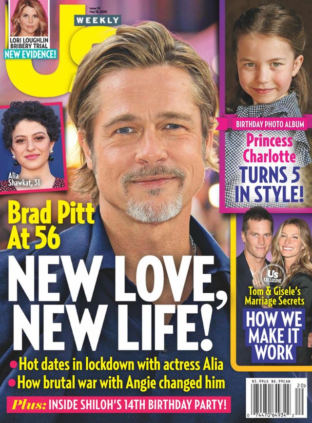 US WEEKLY magazine side cover 18 May 2020