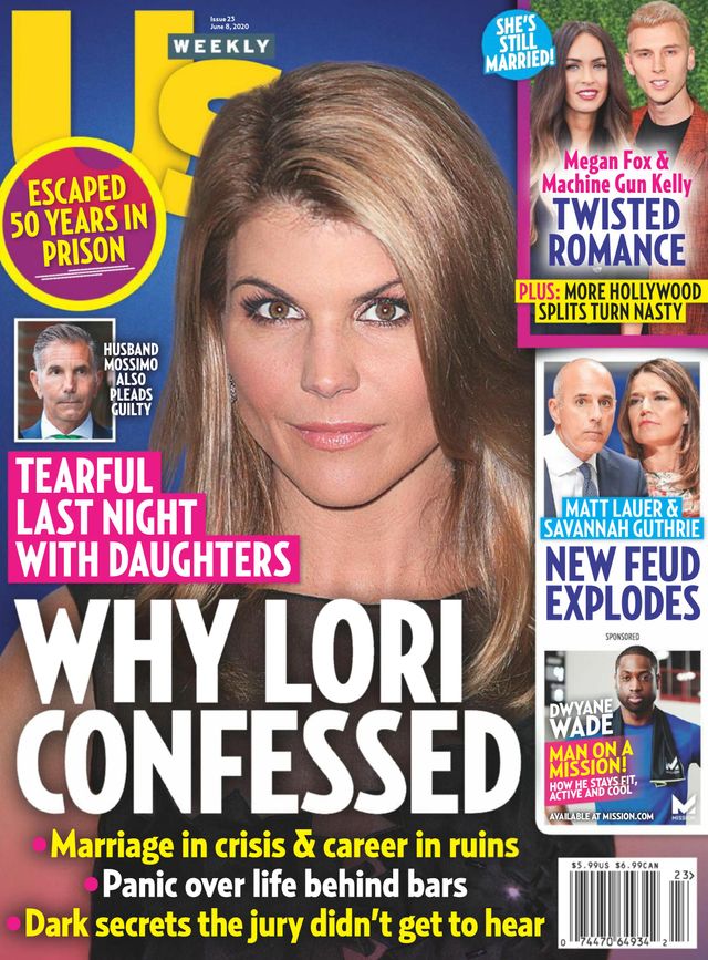 US WEEKLY magazine side cover 8 June 2020