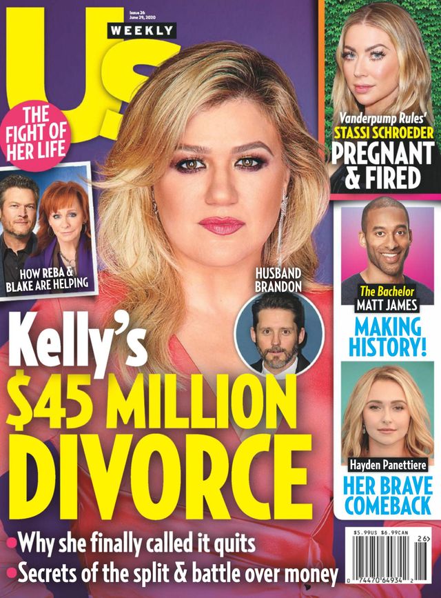 US WEEKLY magazine side cover 29 June 2020