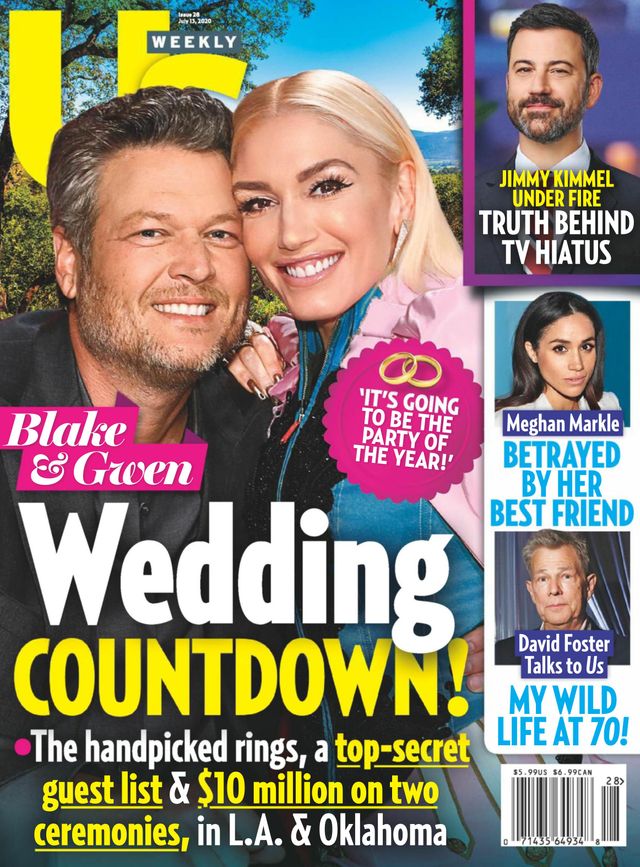 US WEEKLY magazine side cover 13 July 2020