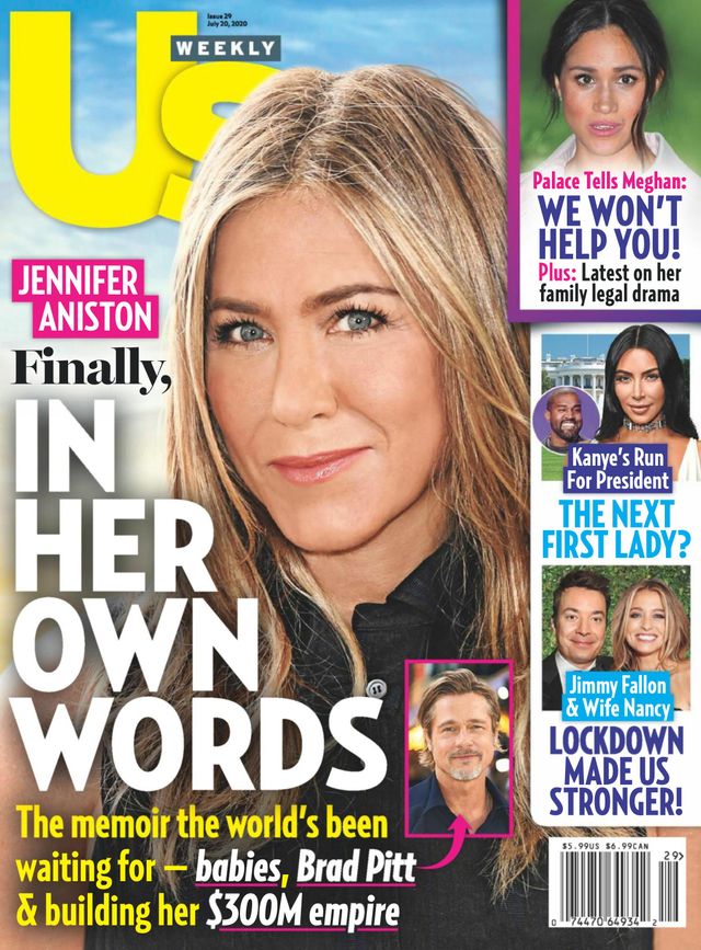 US WEEKLY magazine side cover 20 July 2020