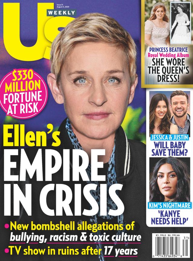 US WEEKLY magazine side cover 3 August 2020