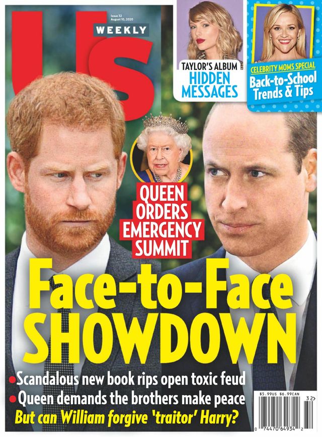 US WEEKLY magazine side cover 10 August 2020
