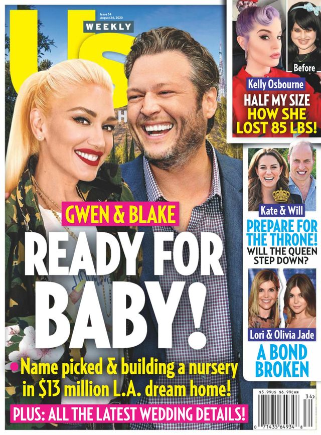 US WEEKLY magazine side cover 24 August 2020