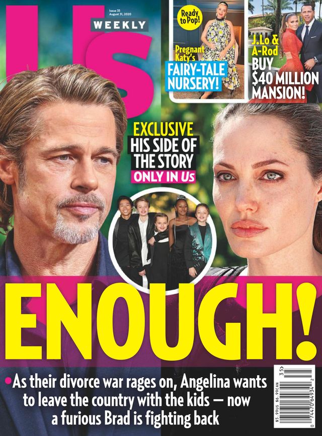 US WEEKLY magazine side cover 31 August 2020