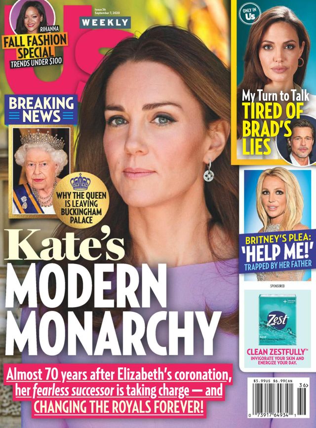 US WEEKLY magazine side cover 7 September 2020