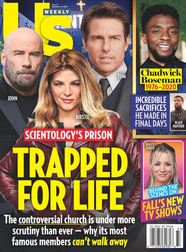 US WEEKLY magazine side cover 14 September 2020