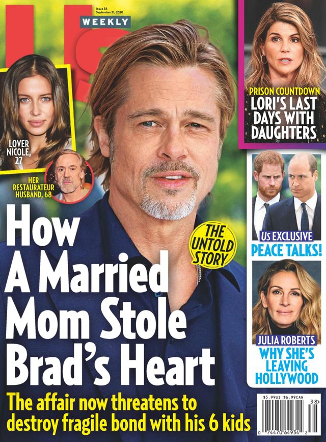 US WEEKLY magazine side cover 21 September 2020