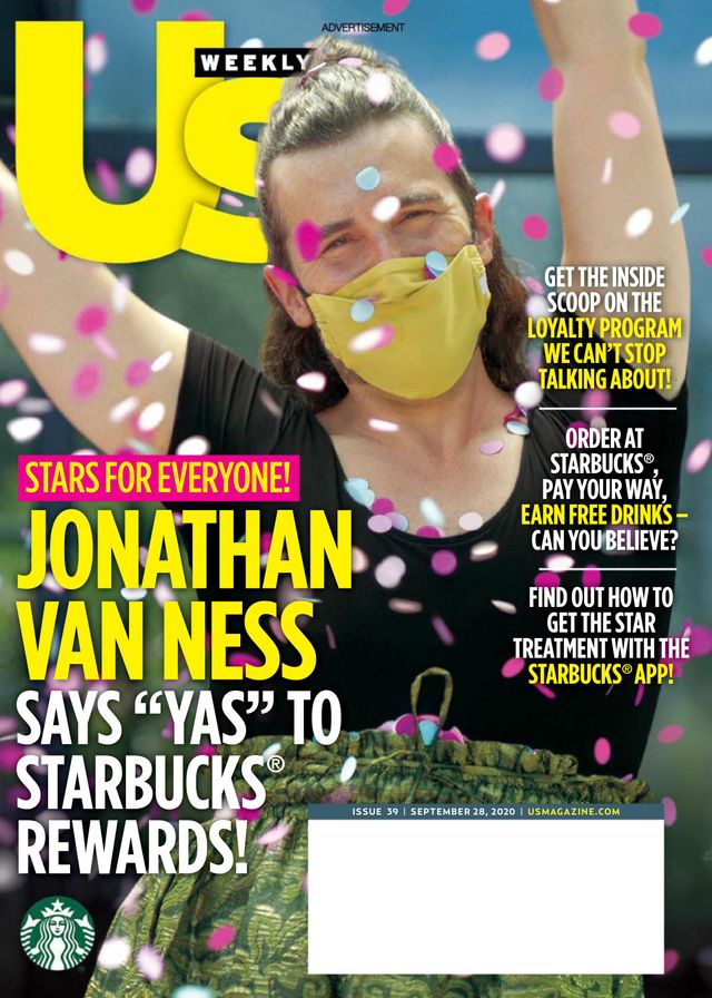 US WEEKLY magazine side cover 28 September 2020