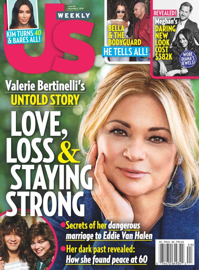 US WEEKLY magazine side cover Issue 44 2 November 2020