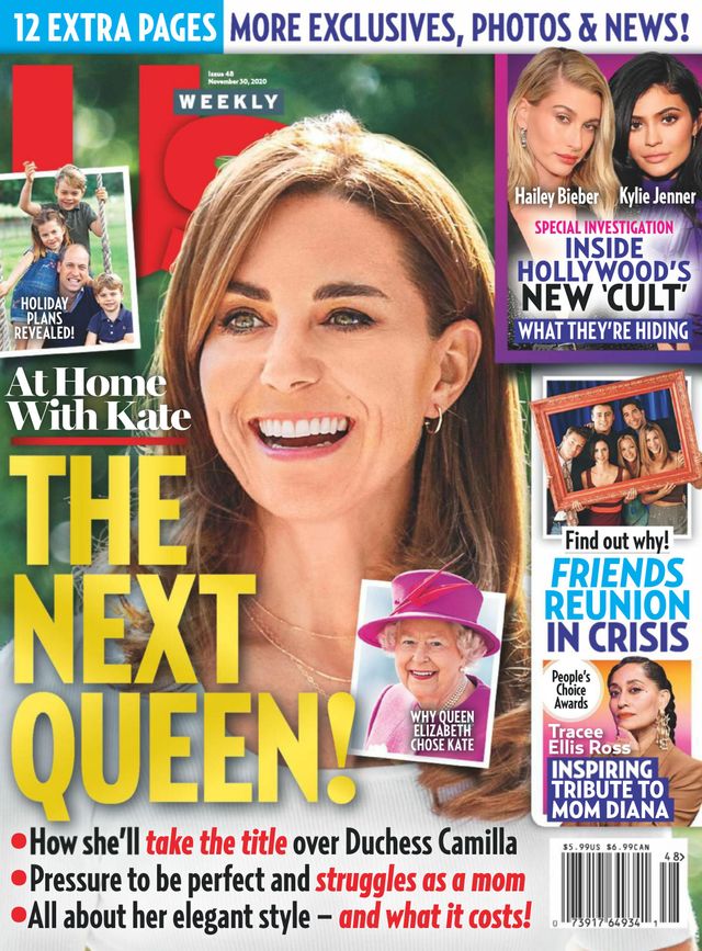 US WEEKLY magazine side cover Issue 48 30 November 2020