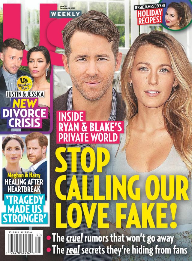 US WEEKLY magazine side cover 14 December 2020