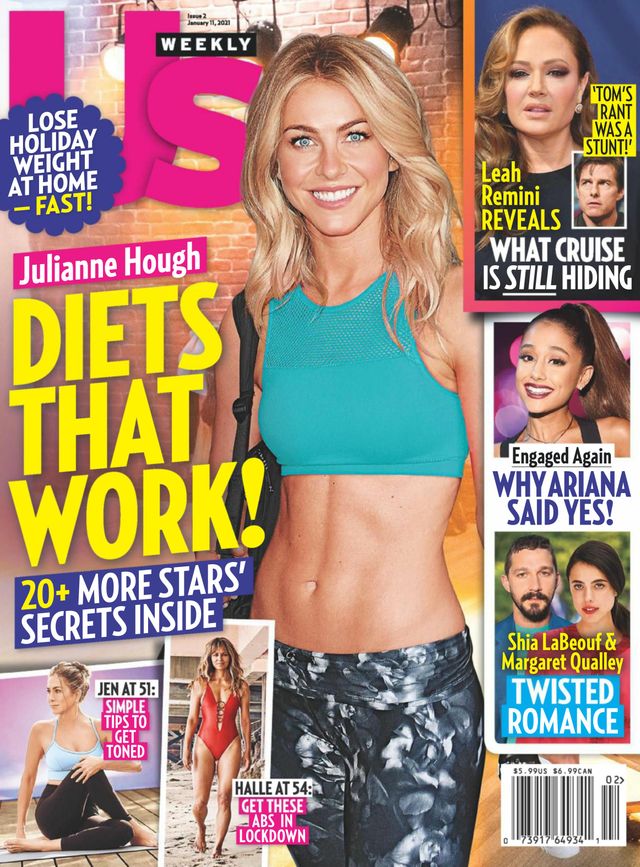 US WEEKLY magazine side cover 11 January 2021