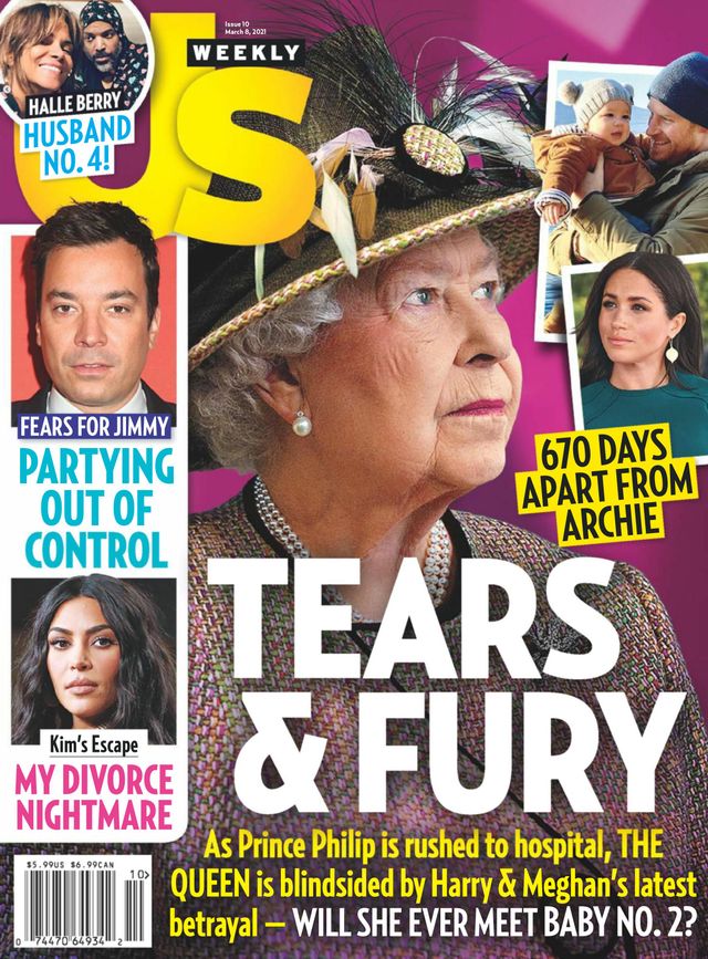 US WEEKLY magazine side cover Issue 10 8 March 2021