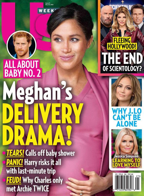 US WEEKLY magazine side cover 24 May 2021