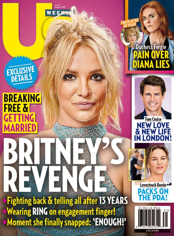 US WEEKLY magazine side cover 2 August 2021