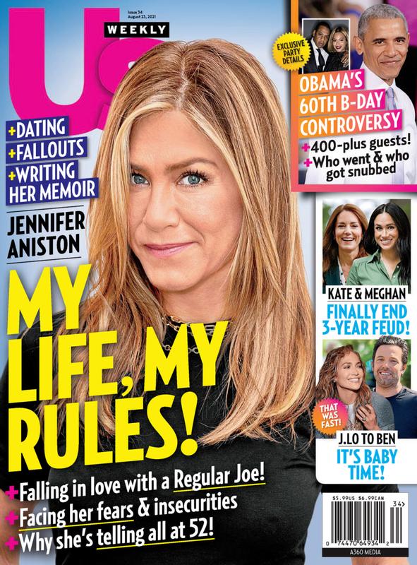 US WEEKLY magazine side cover 23 September 2021