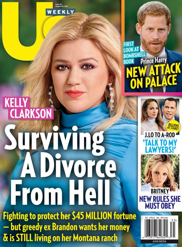 US WEEKLY magazine side cover 30 September 2021