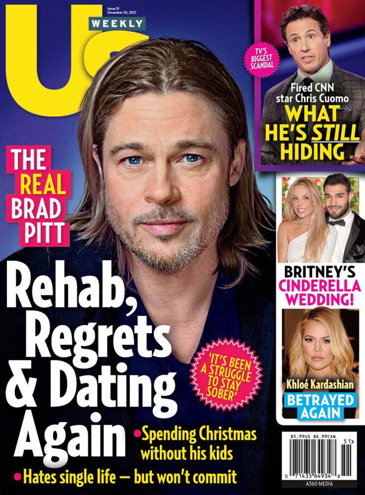 US WEEKLY magazine side cover 20 December 2021