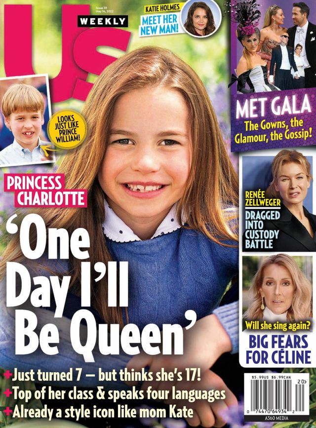 US WEEKLY magazine side cover 16 May 2022