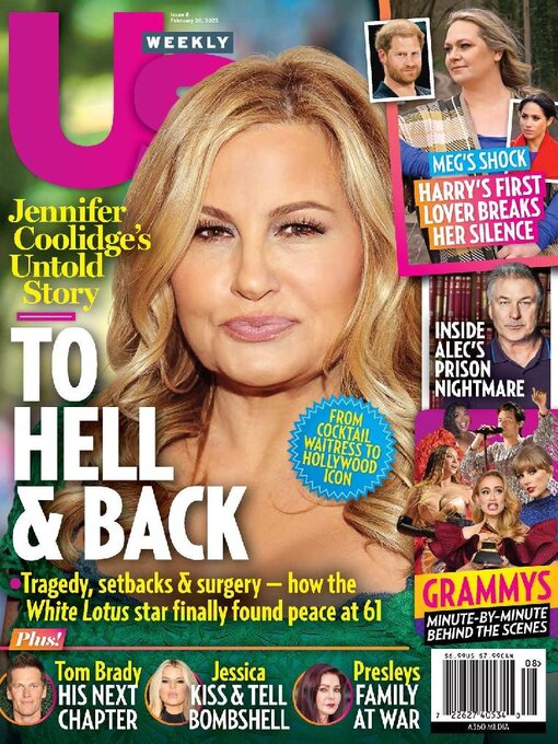 US WEEKLY magazine side cover 20 February 2023