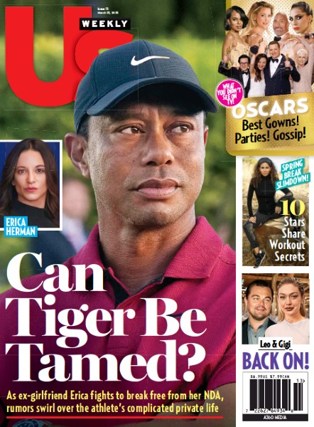 US WEEKLY magazine side cover 27 March 2023