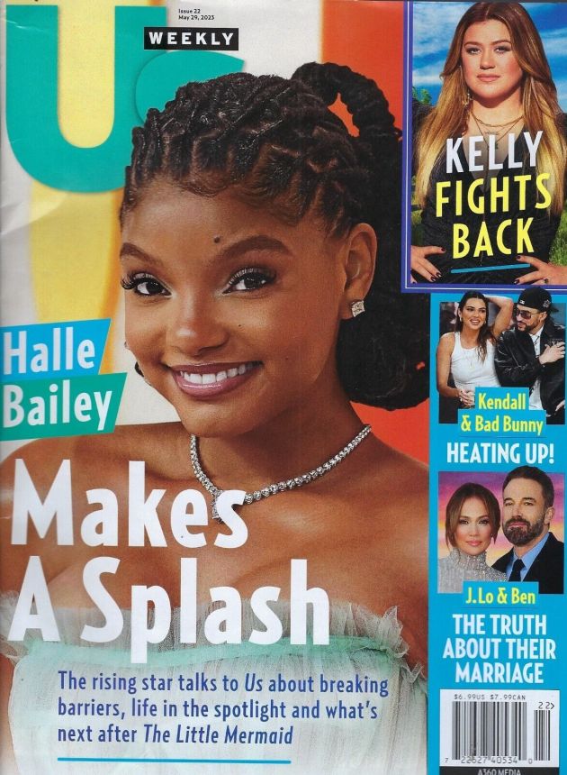 US WEEKLY magazine side cover 29 May 2023