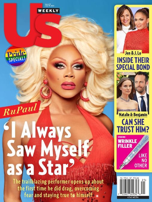 US WEEKLY magazine side cover 19 June 2023